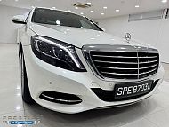 Mercedes Benz S320L R19 LED 2016 White Rear Entertainment